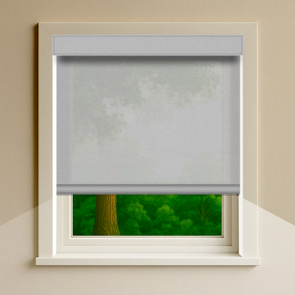 hiladuo-customized-roller shade-<1 -pewter