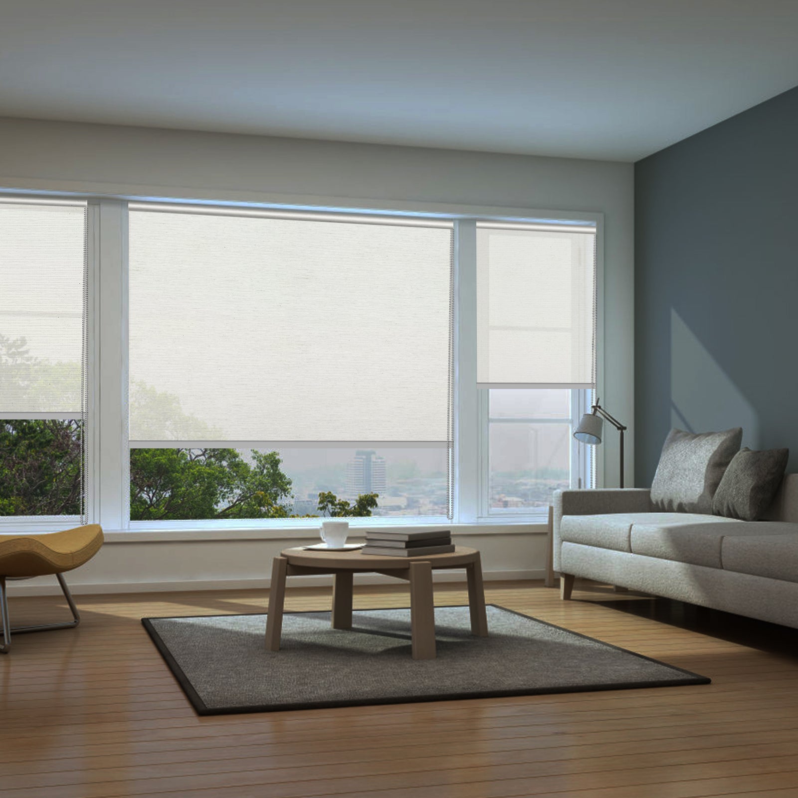 hiladuo-customized-roller shade-<1 -black white