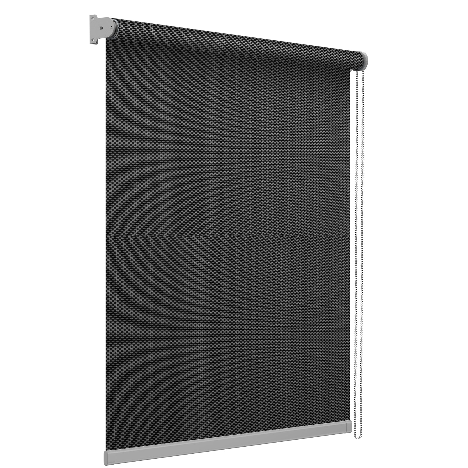 hiladuo-customized-roller shade-1 -black/gray