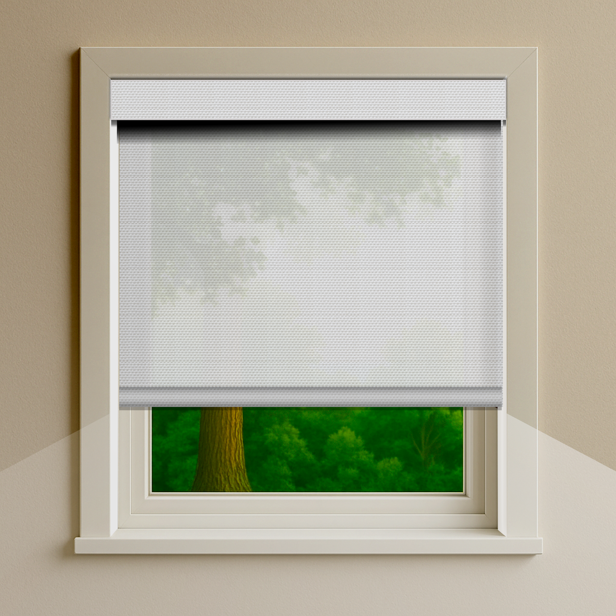 hiladuo-customized-roller shade-1 -bright white