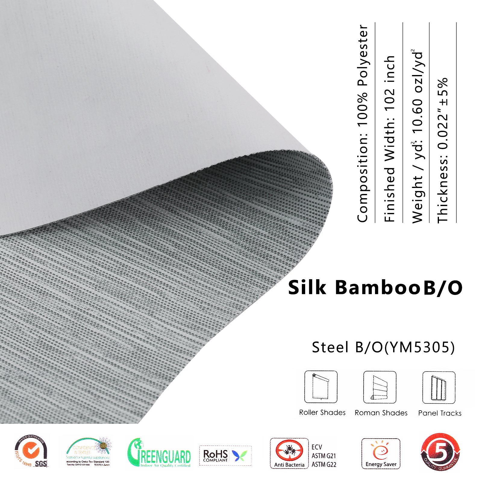 hiladuo-customized-roller shade-0 -steel