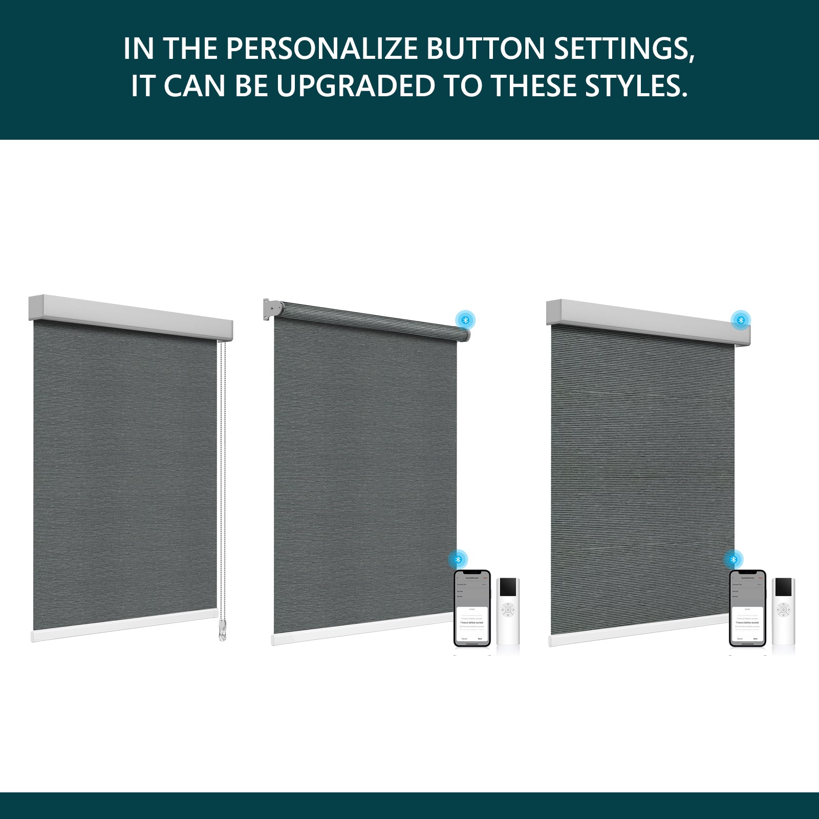 hiladuo-customized-roller shade-<1 -silver black