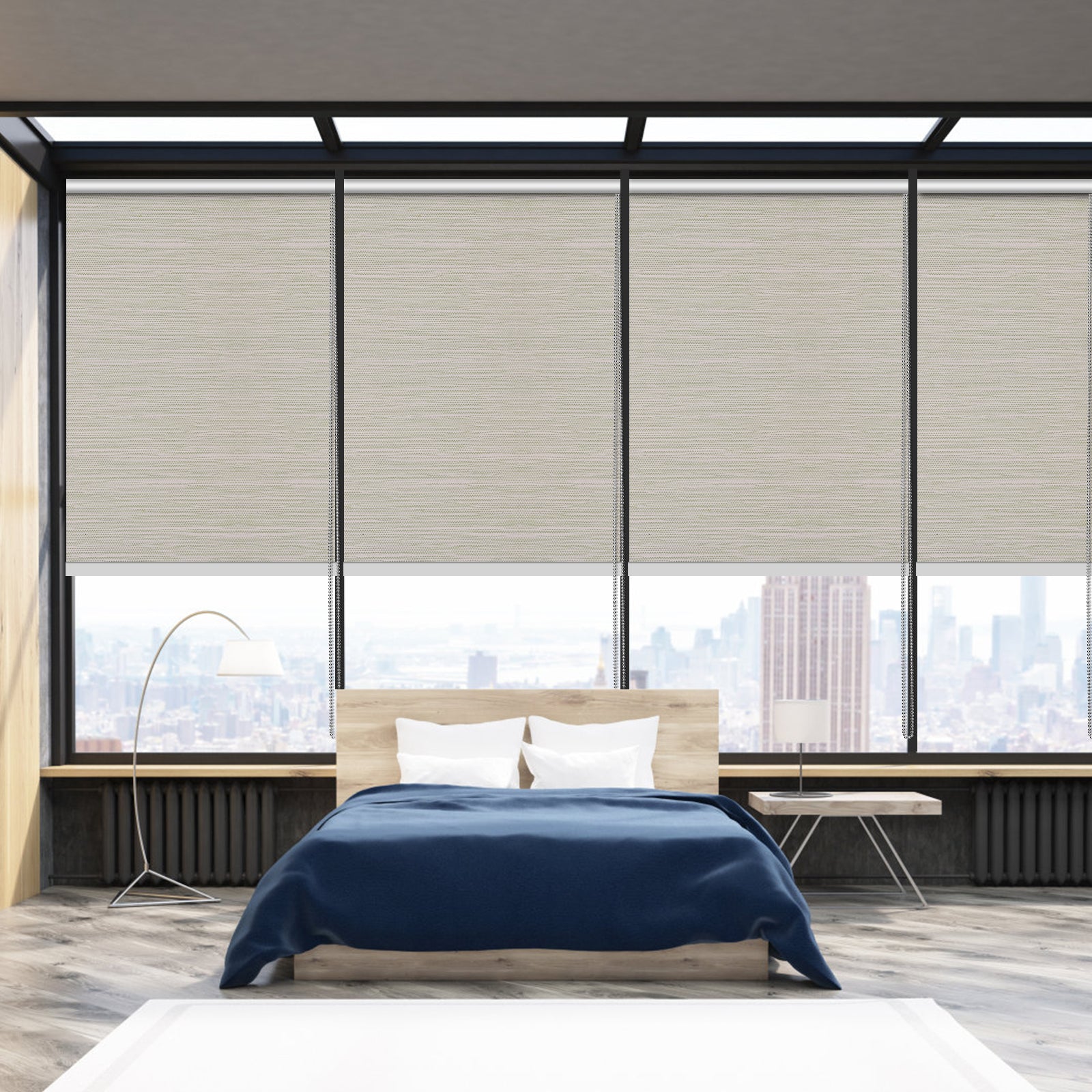 hiladuo-customized-roller shade-0 -sand