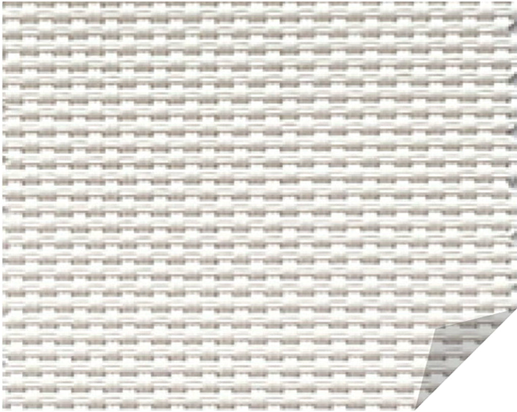 Omerga Pro 3% Solar Screen Roller Shade - White (301) - Manual & Motorized Options - HILADUO Window Shades