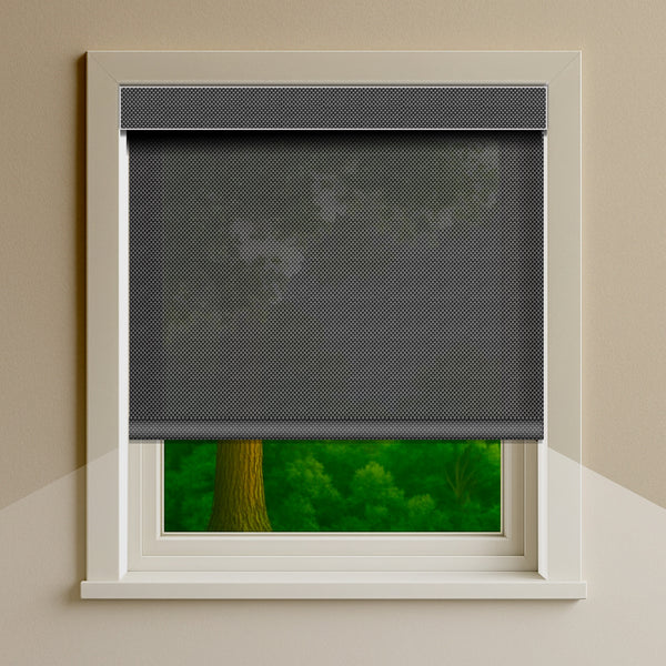 hiladuo-customized-roller shade-3 -black/gray